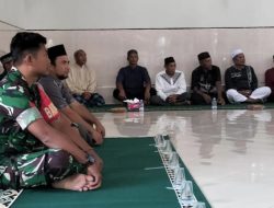 Babinsa Koramil 431-03/Kelapa monitor kegiatan Pesta adat Ruah Kampung Desa Pusuk