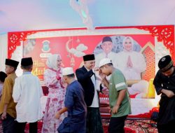 Bang Molen dan Yuk Monica Gelar Halal Bi halal Di Kediaman Rumah Dinas Wali Kota