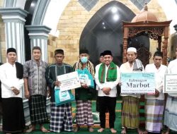 Molen Serahkan Bantuan Rp 150 Juta Untuk Masjid Silahturahmi Kampung Keramat