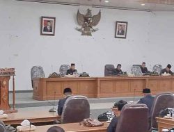 DPRD Bangka Gelar Paripurna Penyampaian Rancangan Perubahan KUA dan RPPPAS APBD