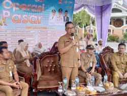 Buka Operasi Pasar Murah, Sekda Mie Go Sebut Kegiatan Ini Atas Inisiasi Walikota Molen