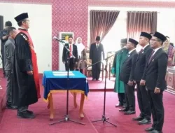 DPRD Pangkalpinang Gelar Rapat Paripurna Istimewa Pengangkatan Pimpinan DPRD Kota Pangkalpinang masa jabatan 2024 – 2029